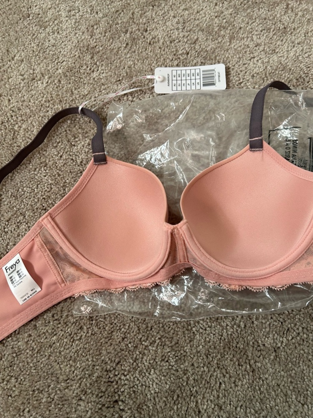 Freya Nude/Tan Strapless Bra - Picture 7 of 8